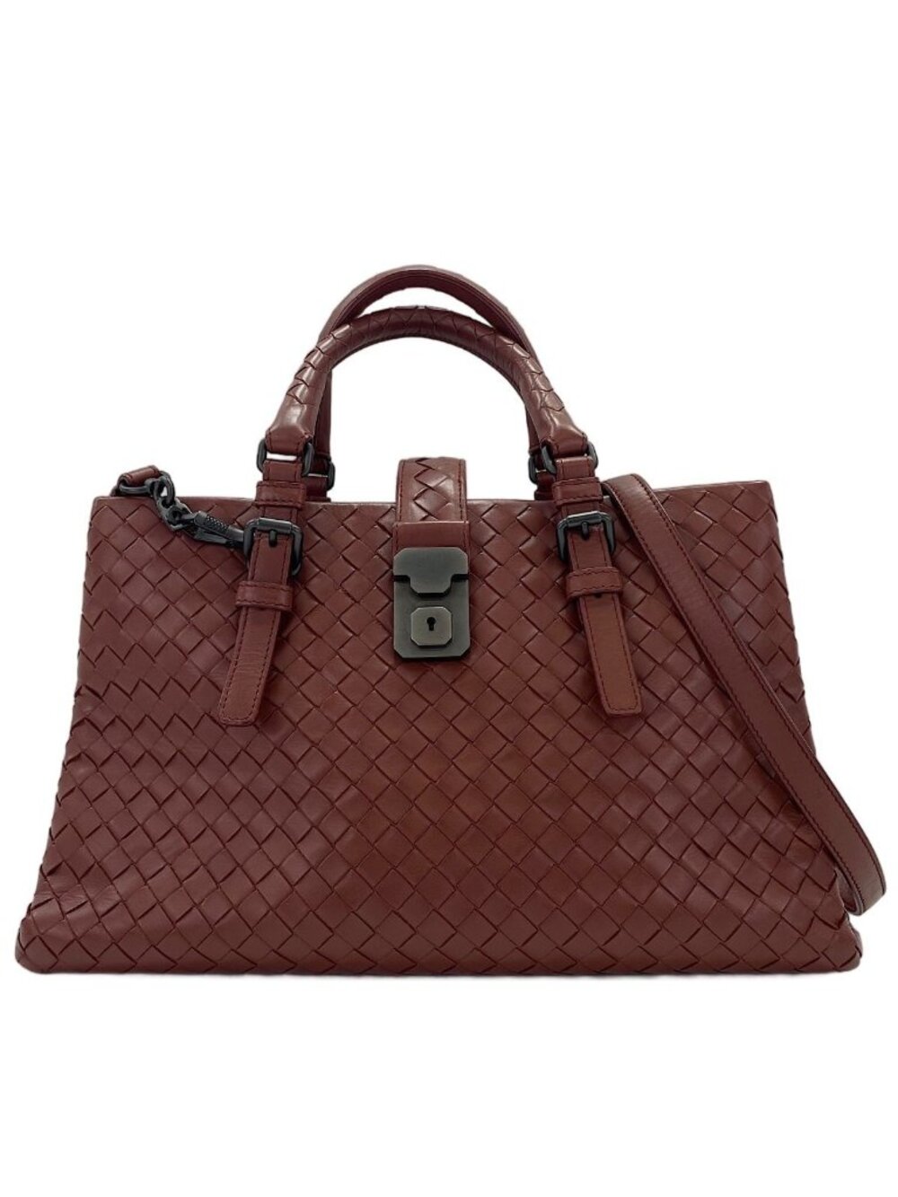 Bottega Veneta Handbag Intrecciato Rome 2-Way